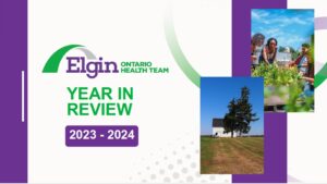Front cover of 2023 - 2024 Annual Report